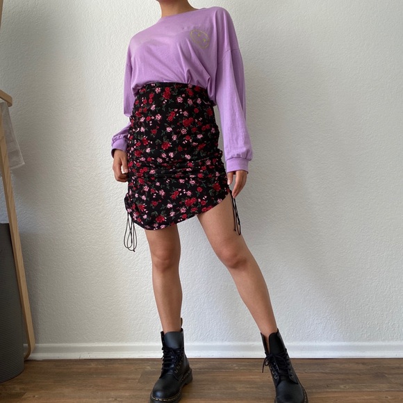 For love and lemons Delilah drawstring skirt - Picture 6 of 12